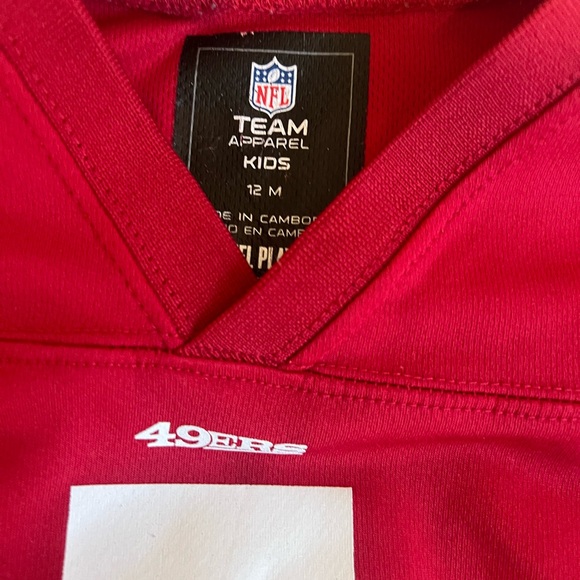49ners Kapernick Jersey 12‎ months - Picture 2 of 3